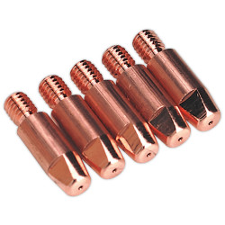 Sealey MIG917 Contact Tip 0.8mm Tb25/36 Pack of 5