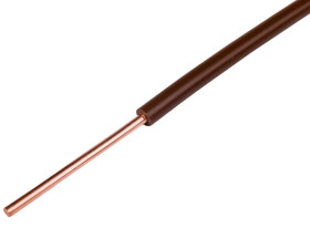 Przewód instalacyjny H05V-U (DY) 1,5 brązowy /100m/