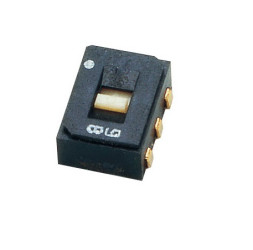 Przełącznik suwakowy, 2PDT, SMD, 100 mA, Nidec Components