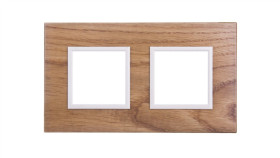 Dante Ramka Podwójna Drewno Light Oak 4522382