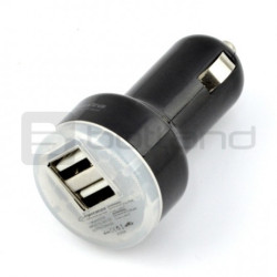 Ładowarka / zasilacz samochodowy Esperanza EZ108 5V/2,1A 2 x USB