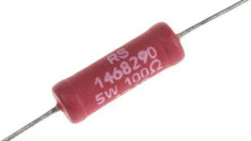 Rezystor 100 5W 5 20ppm/C drutowy RS PRO /5szt./