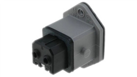 Złącze Prostokątne St Gniazdo Żeńskie Pin: 2 Cynowany Ip54 Stakei-2