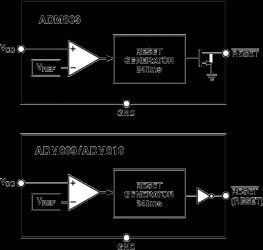 Microprocessor Supervisory Circuit in 3-Lead SOT-23 & SC70, Active-Low Push-Pull Output
