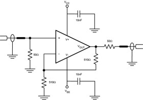 Triple Channel, 190MHz Single Supply, Operational Amplifier