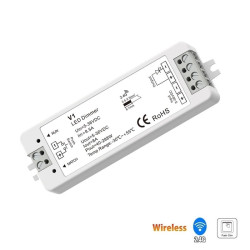 Ściemniacz LED MONO odbiornik 2.4GHz / PUSH-DIM 8A 5-36VDC