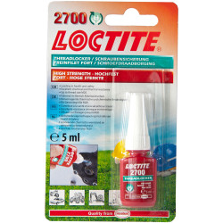 LOCTITE 1960972 2700 Health &amp; Safety Friendly High Strength Threadlocker 5ml