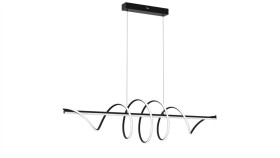 Lampa Wisząca Twist Black 90W Led Ml8608 Milagro