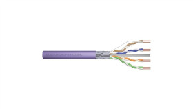 Kabel Teleinformatyczny F/Utp Kat.6 4X2xawg23 Lsoh Drut Fioletowy Dca...