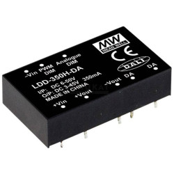 Mean Well LDD-700H-DA LED driver 700mA 3-45V DC DALI dimmable IP65