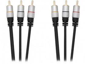 PRZEWOD 3*RCA 3M SILVER