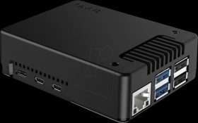 NEO 5 BLCK Housing for Raspberry Pi 5, with fan, black