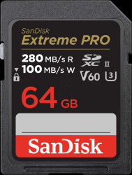SDSDXEP-064G-GN4IN SDHX memory card, 64 GB