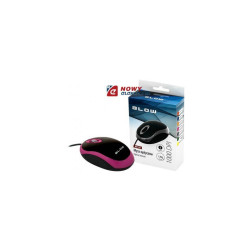 Mysz optyczna BLOW MP-20 Pink Różowa, USB
