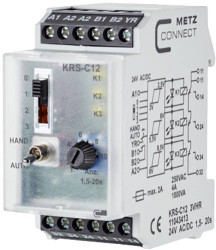 Przełącznik progowy 24, 24 V/AC, V/DC (max) 3 zestyki przełączne Metz Connect 11043413 1 szt.