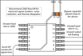 6-ch, 2-V to 6-V inverters