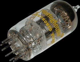 12AZ7A Electron tube, double triode, Noval, 9-pin, 6.3 V