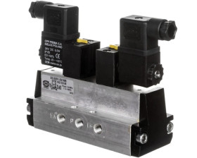 Zawór rozdzielający 24V DC 1MPa DTE 5/2 G1/8 22.0201.5218B