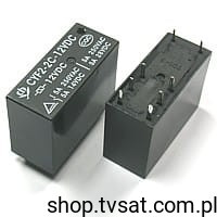 CYF2-2C-12VDC Relay 12VDC 5A Coil 270 Ohm THT NINGBO