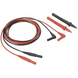 VOLTCRAFT VC801 Test lead 4 mm plug Test probe.5 m Black-red