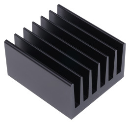 Radiator 75 x 66 x 40mm 1.9K/W Uniwersalny Prostokątny Alu