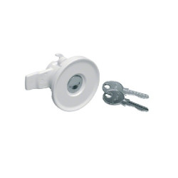 FZ597N Zamek do drzwi z dwoma kluczami HAGER