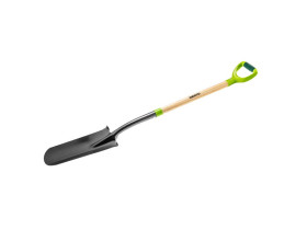 Szpadel do sadzonek drewniany trzonek plastikowy uchwyt 15G014 TOPEX