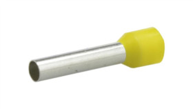 Końcówka Tulejkowa Izolowana Typ Hi / Te Din 6,0Mm2 / 18Mm Miedziana Cynowana...