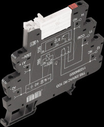 1122840000 Coupling relay, 230 V AC, 6 A, 1 changeover contacts