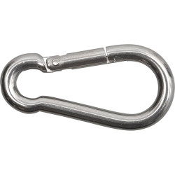 SWG 680 304 005 80 Fire Brigade Spring Hook Stainless Steel A4 50x5mm