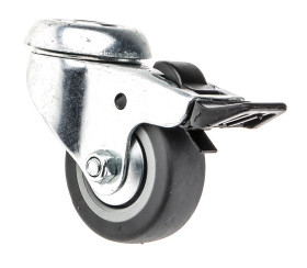 Koło samonastawne średnica kabla 50mm Pojedyncza śruba Guitel Hervieu 40kg wysokość całkowita 69mm