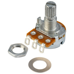 Taiwan Alpha RV16AF 470K Linear 16mm Metal Case Solder Lug Potentiometer