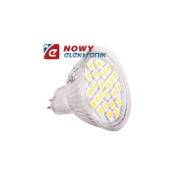 Żarówka LED 24/MR16 4,5W b.ciep LIGHTECH 12V 24LED SMD 5050