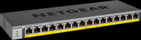 GS116PP-100EUS Switch, 16-Port, Gigabit Ethernet, PoE
