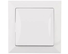 OPAL Łącznik pojedynczy z podświetleniem biały WP-1 Op/S