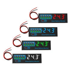 Wskaźnik poziomu naładowania akumulatora 3S-14S DC7-55V 12V 24V 36V 48V 18650 Lipo Litowy Pojemność akumulatora Płyta Napięcia T