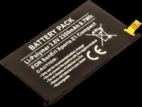 13317 Smartphone battery for Sony devices, Li-Po, 2300 mAh