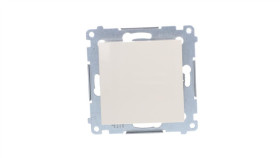 Simon 54 Przycisk Pojedynczy Kremowy Dp1a.01/41