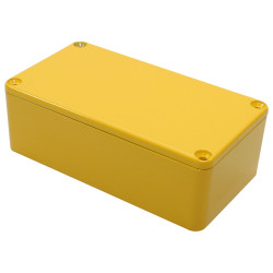 Hammond 1590B2YL Die Cast Stomp Box Yellow 112 x 60 x 38