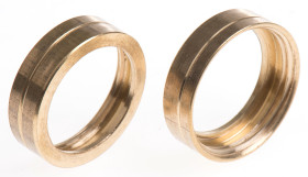 Łącznik do kanałów kablowych RS PRO 25mm Tuleja żeńska Mosiądz