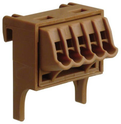 Zacisk Hager VZ455P złącze wtykowe 10 szt.