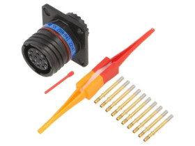 Złącze militarne rozmiar 13 MIL-DTL-38999 Series III D38999/20ZC98SN