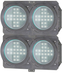 Oświetlenie niebezpiecznego miejsca 196 W, LED, 277 V AC