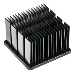 Radiator 45 x 45 x 28mm Zacisk