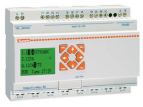 Przekaźnik programowalny 100-240V AC 12we, 8wy LRD20RA240