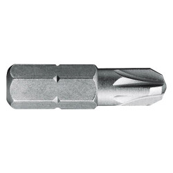 Stanley 1-68-953 Pozidriv 3pt Bit 25mm (Box Of 25)