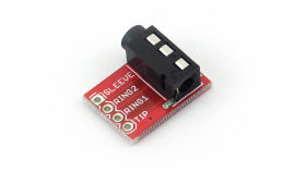 Płytka adapter złącza audio jack