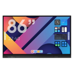 Monitor interaktywny 86'' - eBoard VE 8620TDQc 4K SlimFrame + OPSi5-G10 + WIN 11 PRO PL - Vision Distribution