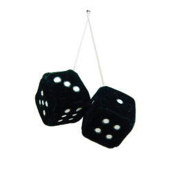 Zapach na lusterko kostki czarne do samochodu VANILIA