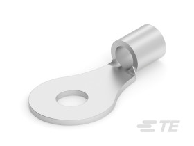 Zacisk oczkowy Ø #10 nieizolowany Srebrny TE Connectivity